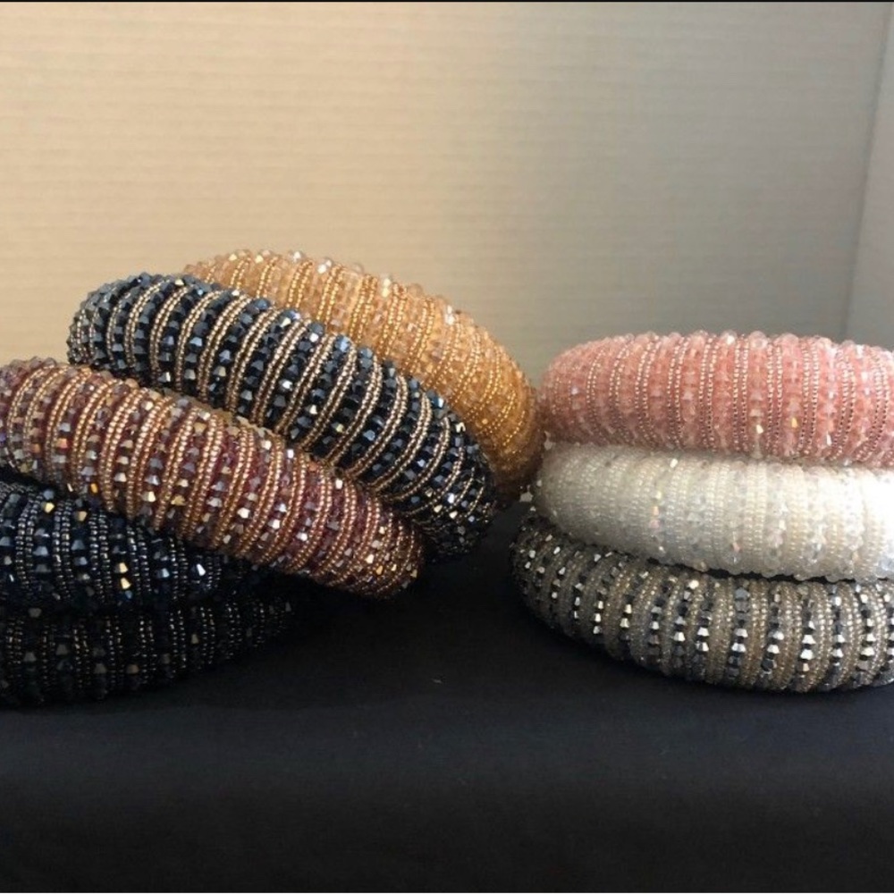 Jeweled Crystal and Rhinestone Headbands